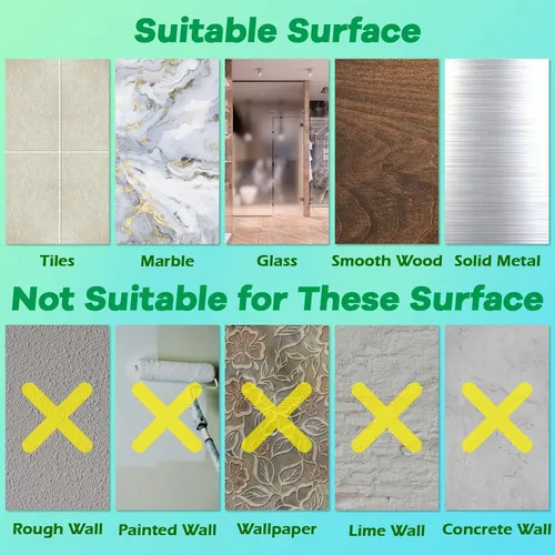 Vista 3 de Ganchos adhesivos, ganchos de utilidad resistentes de 20 libras (máximo), impermeables y resistentes al aceite, extraíbles, ganchos transparentes