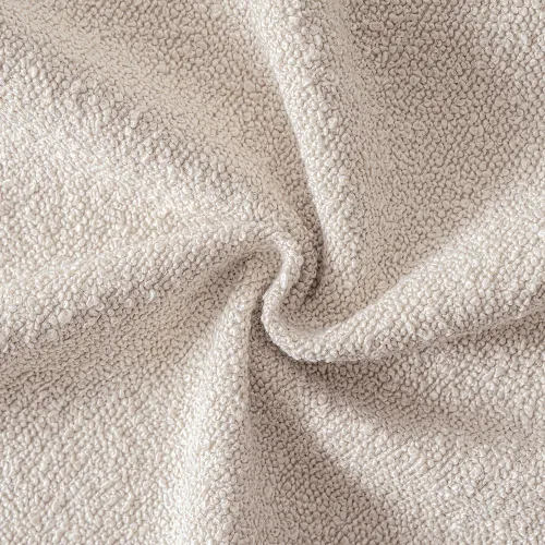 Vista 2 de MIULEE - Funda de almohada lumbar texturizada para cama, 12 x 20 pulgadas, color beige Pack of 1 Textured Neutral Couch Throw Pillow Cover, Accent