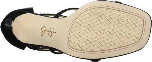 Vista 4 de Jessica Simpson Oliana - Sandalias de tacón adornadas para mujer