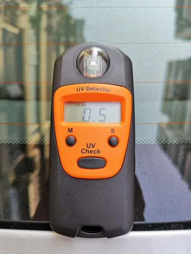 Vista 3 de [Usado] Detector UV para medir el nivel de luz solar UV - Detector UV portátil de mano de luz solar (modelo 3B)