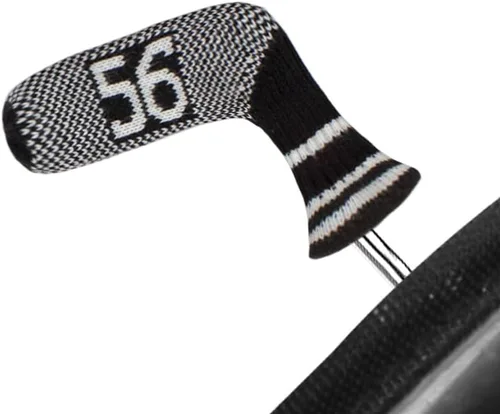 Vista 5 de Scott Edward 10 fundas para cabezas de palos de golf para hierros, básicamente, con forma de calcetines, lavables, duraderos, protectores de cabeza