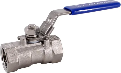 Vista 6 de HFS (R) Válvula de bola de una pieza 1/2" NPT hembra x 1/2" NPT hembra, acero inoxidable 304, 1000 CWP