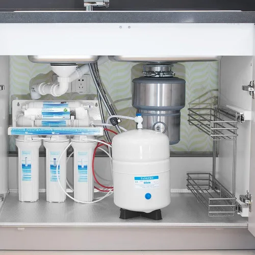 Vista 9 de Geekpure Sistema de filtro de agua potable RO de ósmosis inversa de 6