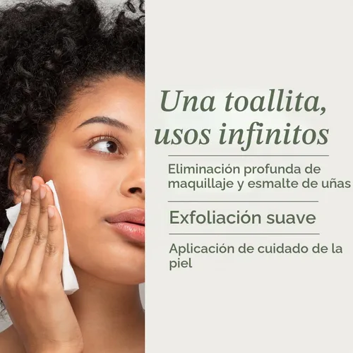 Vista 3 de Intrinsics Cuadrados grandes de algodón de 4 x 4 (200 unidades) Almohadillas de algodón de 4 capas para eliminación de rostro y maquillaje