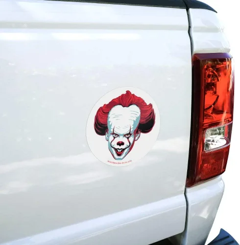 Vista 4 de IT Pennywise Come Home - Adhesivo decorativo para ventana de coche