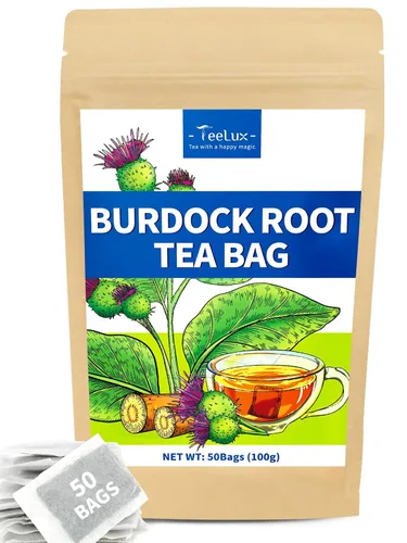 Vista 75 de TeeLux - Bolsas de té de cebada, sabor a nuez y tostado, sin cafeína, 0.07 oz x 50 bolsas Té de grano de cebada asada con aroma a nuez, sin