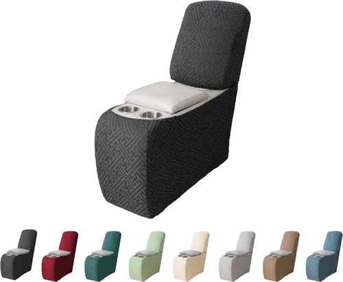Vista 12 de Fundas de sofá reclinable seccional 100% impermeables para sofá reclinable en forma de L, funda de sofá modular de esquina en forma de L, fundas