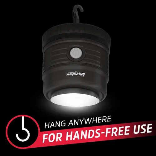 Vista 5 de ENERGIZER Linterna LED X1500 (paquete de 2), luces de tienda de campaña resistentes al agua IPX4, linternas superbrillantes alimentadas por batería