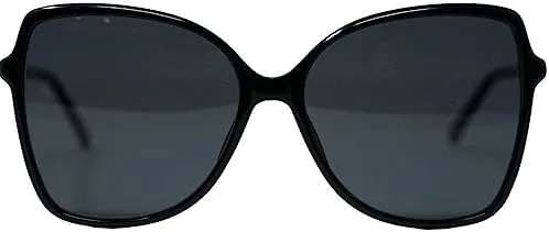 Vista 4 de JIMMY CHOO Gafas de sol de mujer mariposa gris FEDES 0807IR 59, Negro