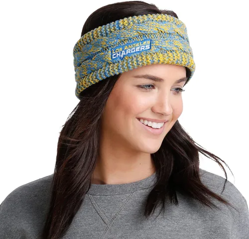 Vista 114 de FOCO Diadema de moda para mujer con logotipo de equipo de la NFL Gradiente impreso.