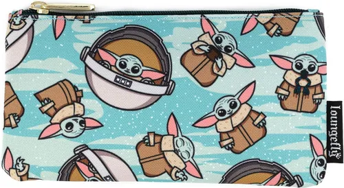 Vista 2 de Loungefly Star Wars Baby Yoda - Bolsa para cosméticos
