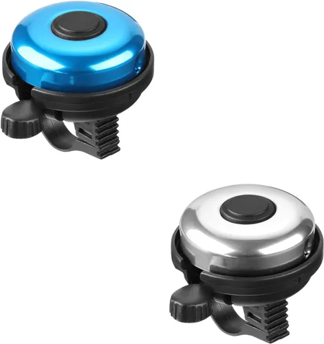Vista 42 de Accmor Campana de Bicicleta Clásica, Campana de Bicicleta de Aluminio, Campana de Bicicleta de Sonido Fuerte Nítido y Claro para Adultos y Niños