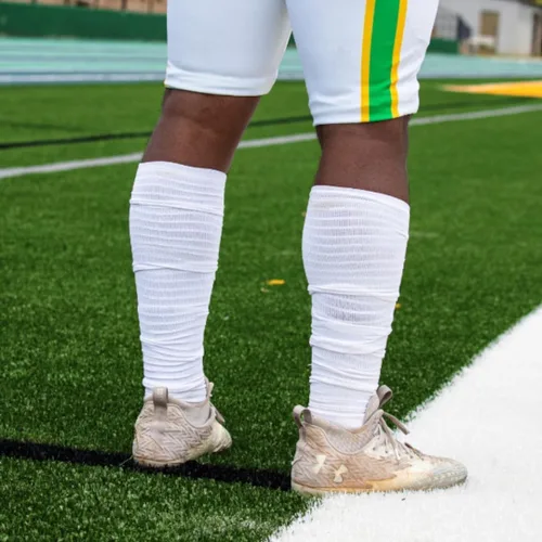 Vista 5 de TCK Calcetines de fútbol Scrunch Calcetines deportivos extra largos pre-ajustados para niños, hombres y niños, jóvenes y adultos