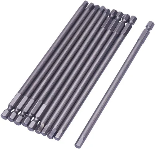 Vista 11 de Utoolmart Puntas de destornillador de cabeza hexagonal magnética H2.5, vástago hexagonal de 1/4 de pulgada de longitud de 5.906 in de longitud