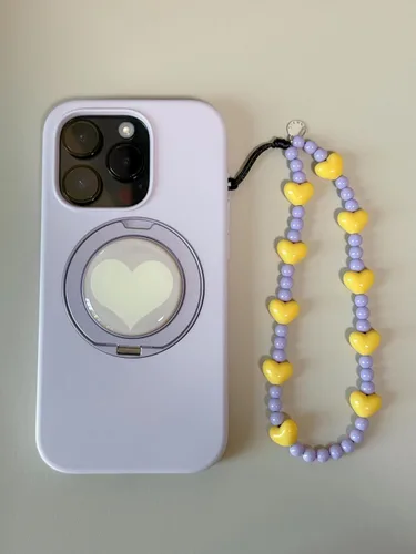 Vista 106 de Drawwind Correa con cuentas para teléfono con pulsera universal, cordón para teléfono celular lindo, pulsera de muñeca con cuentas, cadena de hilo