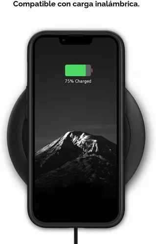 Vista 6 de TENDLIN Compatible con Funda para iPhone 13 de Grano de Madera con Textura de Fibra de Carbono Diseño Híbrido de Cuero Compatible para iPhone 13