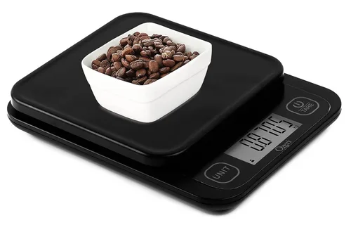 Vista 8 de Ozeri Báscula de jardín y cocina II, con tecnología de graduación variable 420® de 0.1 g (0.005 oz) Measures most delicate garden herbs and greens