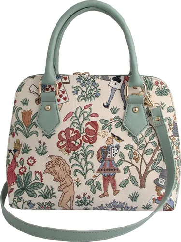 Vista 5 de Signare Tapestry Hand & Shoulder Bag for Women Fashionable Cross Body bag Purses for Woman Satchel Bag for Women Girls Teen