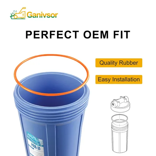 Vista 5 de Ganivsor 151122 Junta tórica (paquete de 5) OR-100 para carcasas azules grandes de agua Pentair (color naranja) – Filtro de agua O-Ring Tamaño OEM