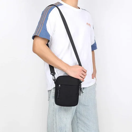 Vista 3 de Bolso bandolera pequeño para hombre, mini bolso cruzado para mujer, bolso de viaje para pasaporte, bolso de mensajero para actividades diarias