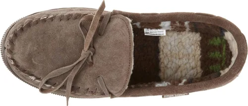 Vista 5 de MUK LUKS Men's Paul Suede Moccasin Slipper