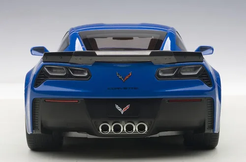 Vista 7 de AUTOart 71265 1/18 Composite Die-Cast: Chevrolet Corvette C7 Z06, Laguna Blue Tintco