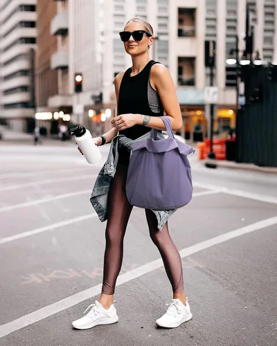 Vista 2 de FODOKO Hobo Crossbody Bags 2.0, 19L Totes Bolso grande con correas para mujer, múltiples bolsas de hombro de nailon para viajes gimnasio