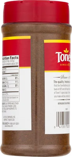 Vista 3 de Tone's Chile en polvo, 8.50 onzas (paquete de 6)