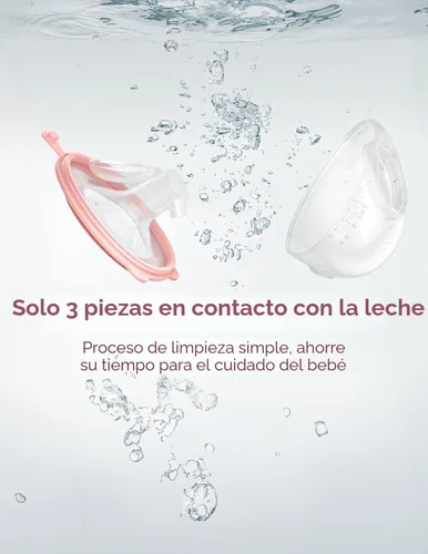 Vista 7 de Momcozy - Bomba extractora de leche V1 Pro de grado hospitalario, sacaleche portátil y manos libres, bomba eléctrica mejorada con 3 ritmos ajustados