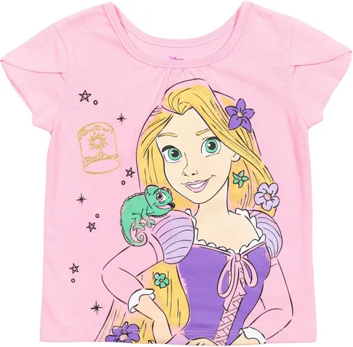 Vista 2 de Disney Princess Moana Frozen - Conjunto de 3 piezas con falda de malla de tul y coletero, para niñas pequeñas a niños grandes