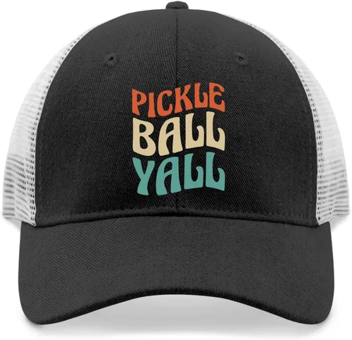 Vista 9 de Baseball Caps Pickleball Yall Baseball Cap, Graphic Baseball Caps for Women