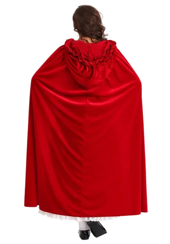 Vista 7 de Disfraz Deluxe de Caperucita Roja para Niñas Multicolor