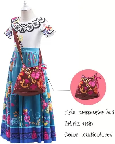 Vista 3 de Disfraz de cosplay para niñas vestido de princesa