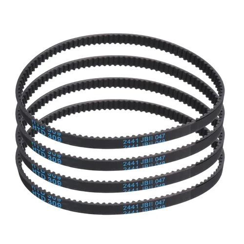 Vista 84 de uxcell 4 piezas HTD-3M Correa de Distribución de Goma 48 Dientes, Longitud de Paso 144mm x Ancho 6mm x Altura 2.4mm, Correa de Polea de Distribución