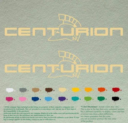 Vista 33 de Centurion - Juego de 2 calcomanías de vinilo de repuesto compatibles con motor fuera de borda (12 pulgadas, negro 070)