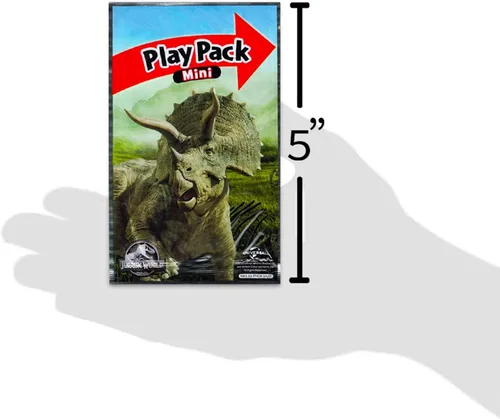 Vista 4 de Jurassic World Party Favor Set - Bundle of 24 Dinosaur Grab n Go Play Packs with Mini Coloring Pages, Stickers, More T-Rex Birthday Party Supplies
