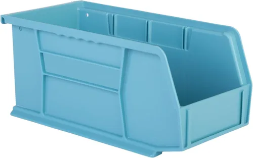 Vista 13 de Hudson Exchange Contenedor de Almacenamiento de Plástico Apilable y Contenedor Colgante de 11" x 5-1/2" x 5" (Negro, 1 Paquete)