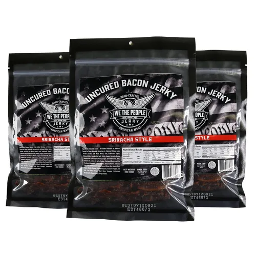 Vista 7 de We The People Fundas - Humo de madera de manzano - Cecina de tocino - Bolsa de 2 oz