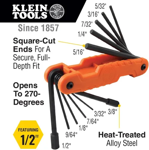 Vista 3 de Klein Tools El kit de herramientas manuales 80141 incluye alicates, destornilladores, destornilladores, destornilladores, mochila y más herramientas