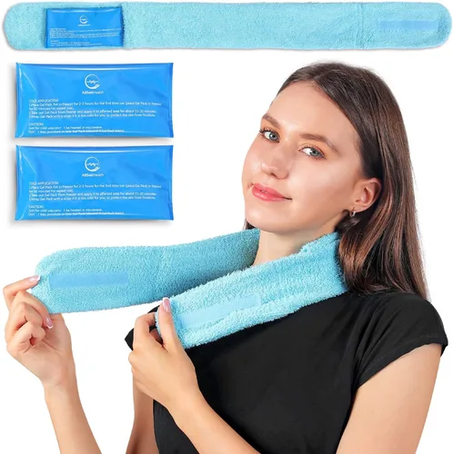 Vista 8 de Paquetes de hielo reutilizables de gel frío y caliente para lesiones compresa fría, paquete de hielo, paquetes de hielo en gel, paquetes fríos