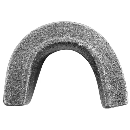 Vista 4 de Anillo en D soldado de 1/2 pulgada con soporte de 2 pulgadas, 4,000 libras WLL de acero forjado de alta resistencia, anclaje de anclaje en anillo