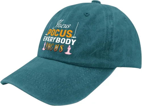 Vista 2 de ruio Hats for Men Baseball Cap Baseball Hat WomenHalloween HatsHocus Pocuss Everyboddy Focuus Baseball Hat