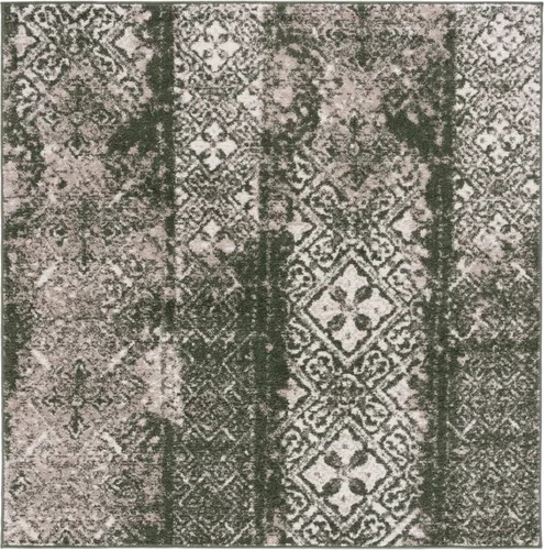 Vista 19 de SAFAVIEH Alfombra de área 8x10 - Colección Adirondack - Grande - Negro y plateado, diseño marroquí bohemio, no suelta pelusa y fácil de limpiar