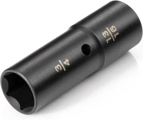 Vista 11 de TEKTON 1/2 pulgada Drive 0.748 x 0.827 in Deep Thin Wall Impact Flip Socket SIF21921