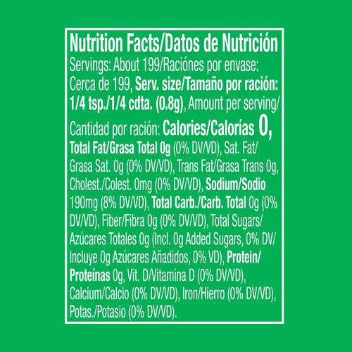 Vista 2 de Lawry's 25% menos de sal de ajo y sodio con perejil, 5.62 oz