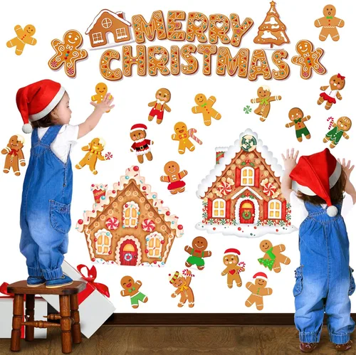 Vista 13 de Kajaia 4 piezas Adhesivos de puerta de Pascua felices Adhesivos de refrigerador Huevo de Pascua Flor de Pascua Conejo de Pascua Adhesivos de pared