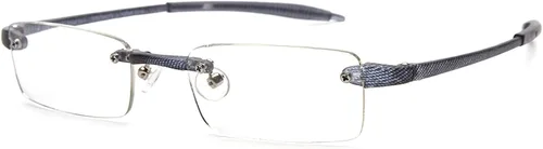 Vista 14 de Visualites Gafas de lectura ligeras sin montura para hombres y mujeres - Modelo - VIS 1 Rosa