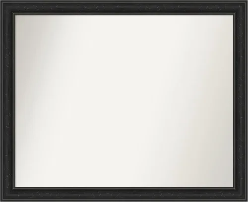 Vista 331 de Amanti Art Espejo personalizado, gran espejo de baño estrecho, espejo de pared o espejo de tocador de baño sobre el fregadero (24 x 24 pulgadas)