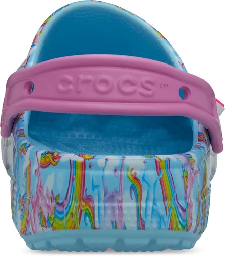 Vista 2 de Crocs Zuecos clásicos unisex para adultos Lisa Frank Ártico