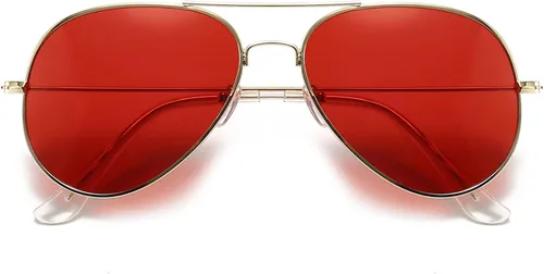 Vista 2 de Gafas de aviador Outray unisex, con visión nocturna, polarizadas